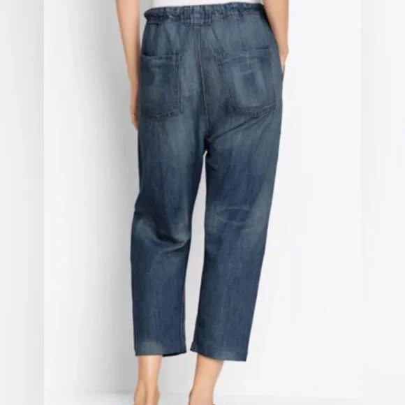 Vince. Capri Jeans Drawstring Waist Sz XS